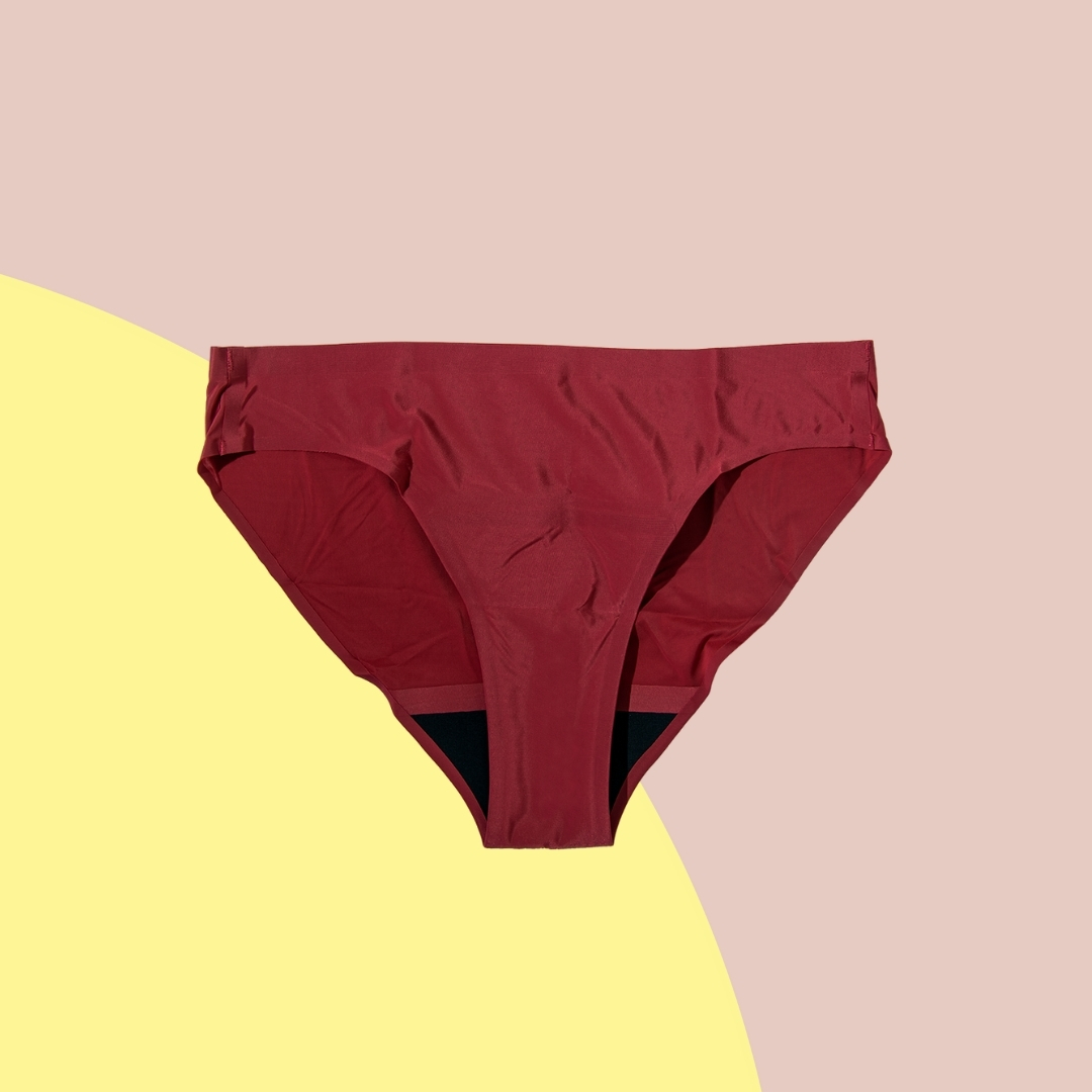 Flux Menstrual Underwear Seamless Bikini Dusty Rose