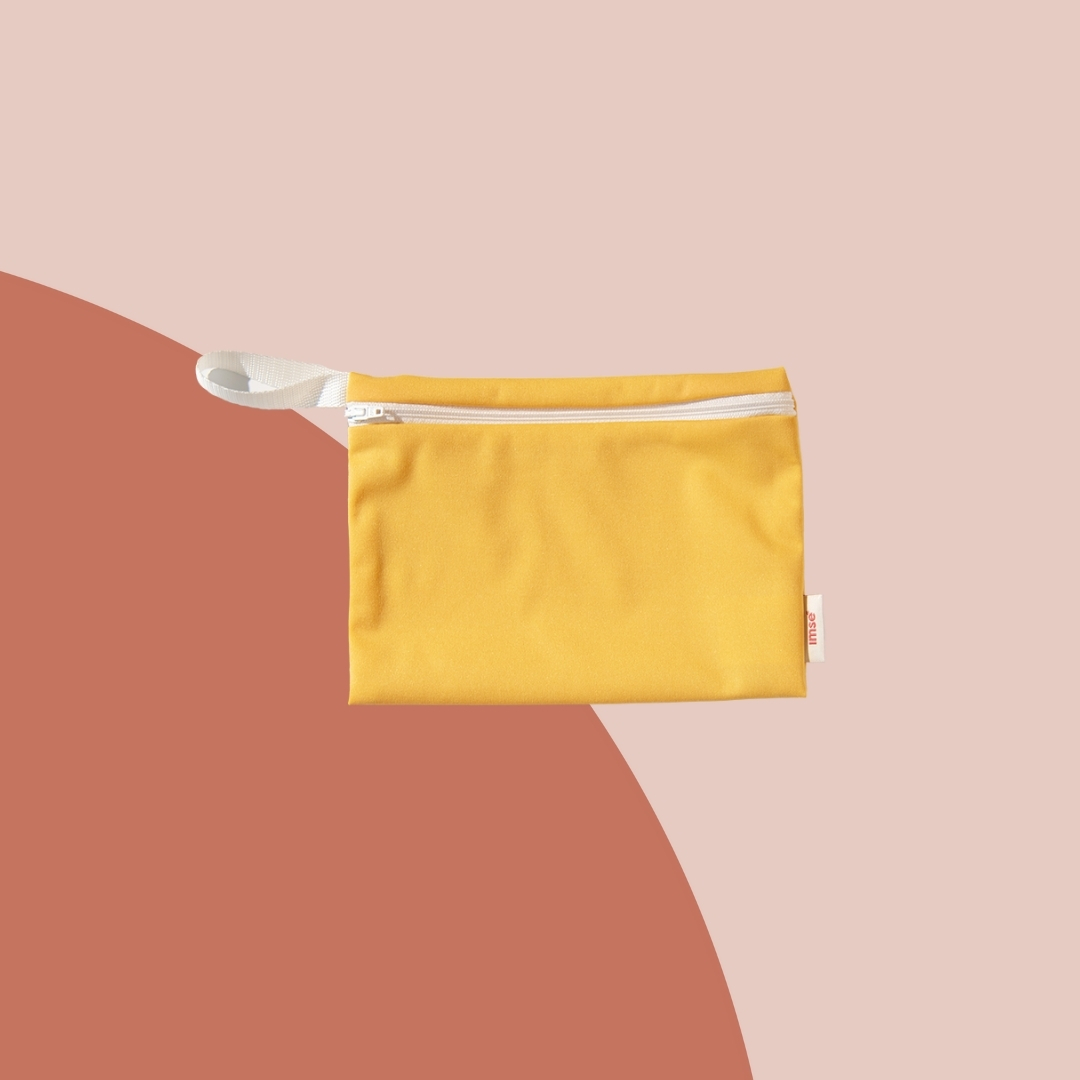 Imse Wet Bag Small Yellow Front
