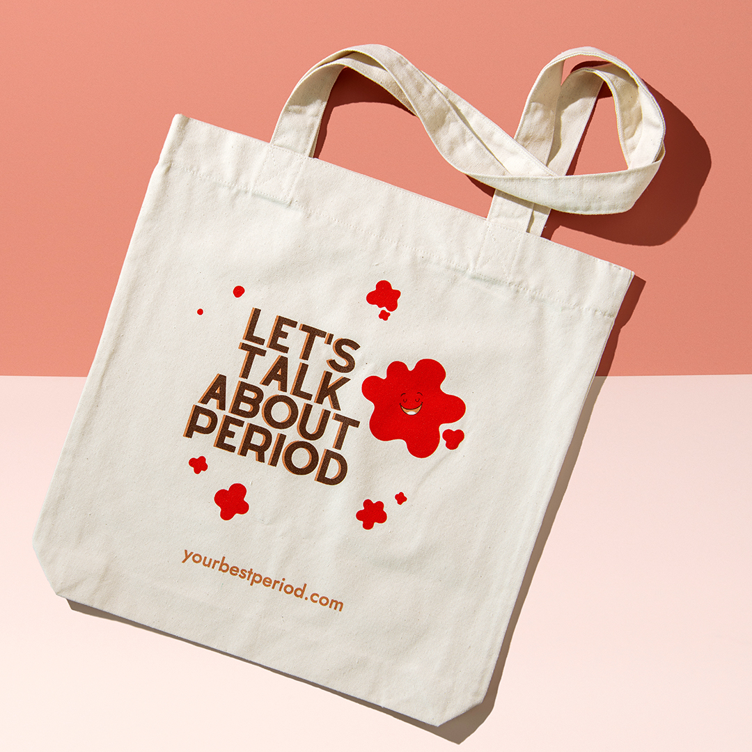 Your Best Period Tote Bag Let's Talk About Period Frontale